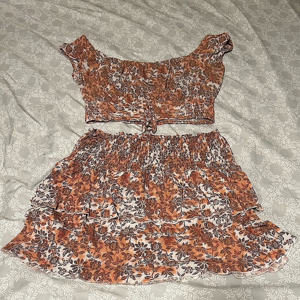 A large Aeropostale flowery two piece